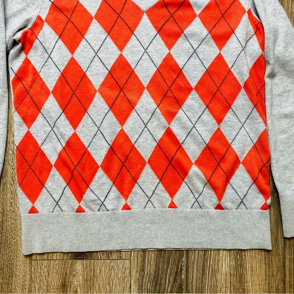 Vintage Tommy Hilfiger argyle sweater, size XL - Picture 5 of 9
